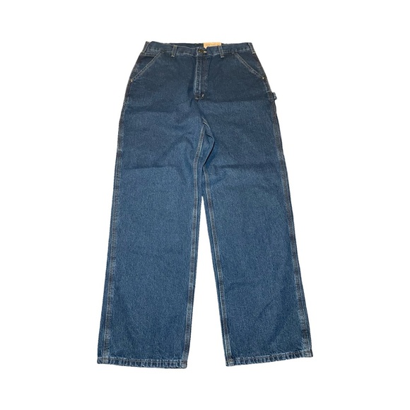 Carhartt Other - NWT Carhartt Men's Loose Original Fit Work Dungaree Jeans Size 34x32 Blue